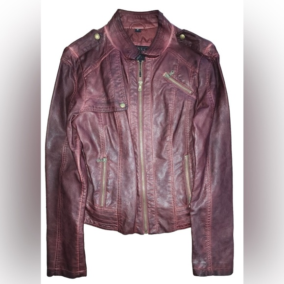 Guess leather jacket - Picture 1 of 3
